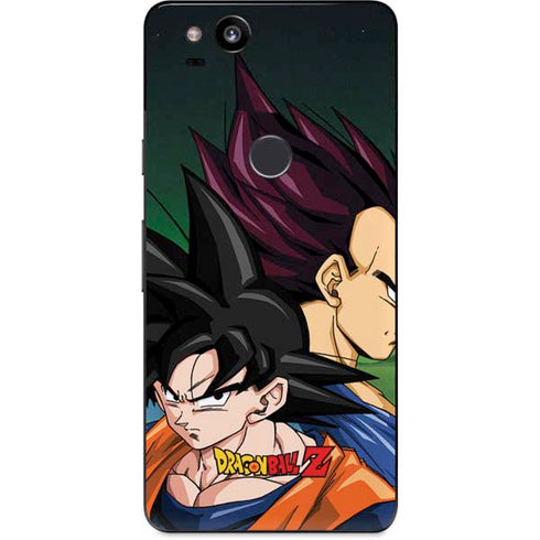 Dragon Ball Z Goku & Vegeta Google Pixel 2 Skin